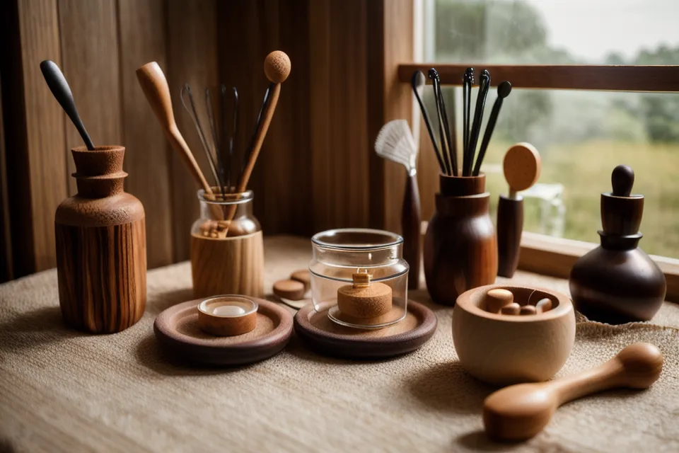 Frasco de aceite de almendras dulces para masaje facial con luz natural, parte del ritual de bienestar facial en casa