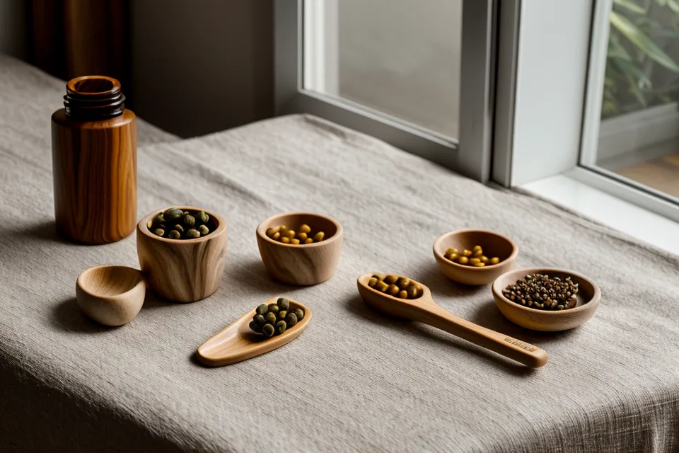 Mate y tabla moldeadora de madera al cierre de la rutina de maderoterapia facial del domingo