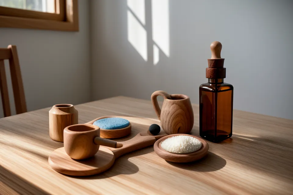 Herramientas de madera de maderoterapia facial para masaje de cuello y hombros